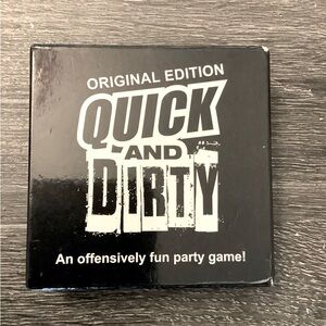 Quick and Dirty Party Game